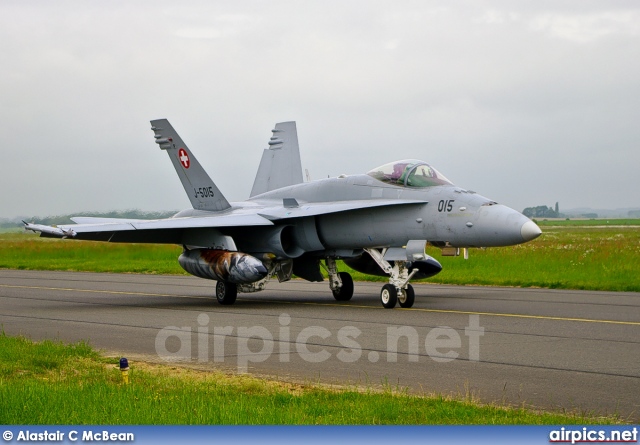 J-5015, Boeing (McDonnell Douglas) F/A-18C Hornet, Swiss Air Force