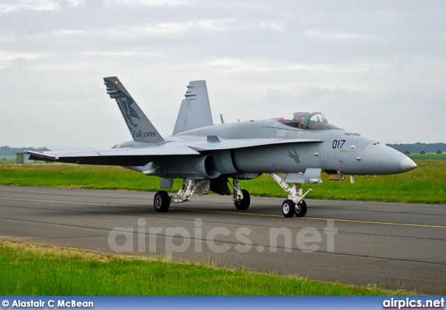 J-5017, Boeing (McDonnell Douglas) F/A-18C Hornet, Swiss Air Force