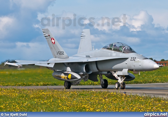 J-5232, Boeing (McDonnell Douglas) F/A-18D Hornet, Swiss Air Force