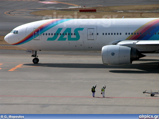 JA008D, Boeing 777-200, Japan Air System