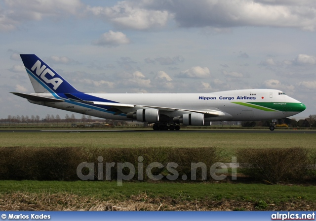 JA04KZ, Boeing 747-400F(SCD), Nippon Cargo Airlines - NCA