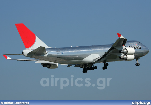 JA402J, Boeing 747-400F(SCD), Japan Airlines Cargo