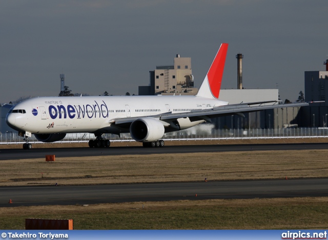 JA732J, Boeing 777-300ER, Japan Airlines