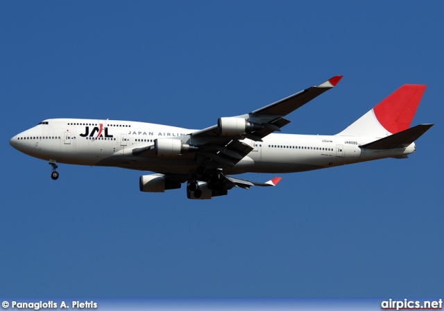 JA8085, Boeing 747-400, Japan Airlines