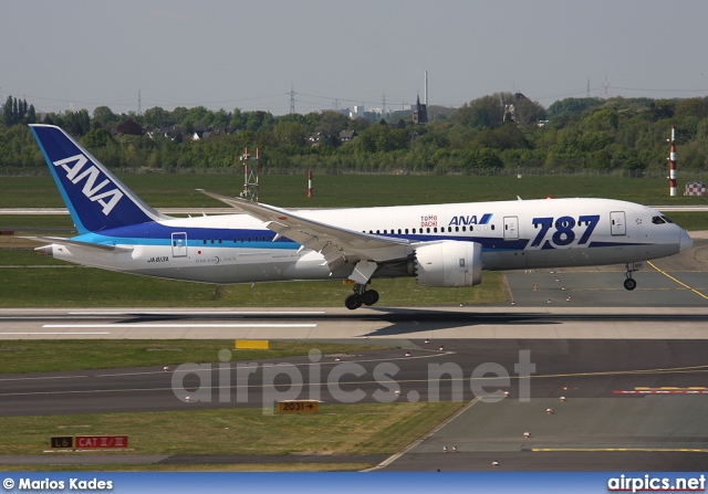 JA813A, Boeing 787-8 Dreamliner, All Nippon Airways