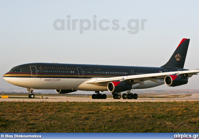 JY-AID, Airbus A340-200, Royal Jordanian