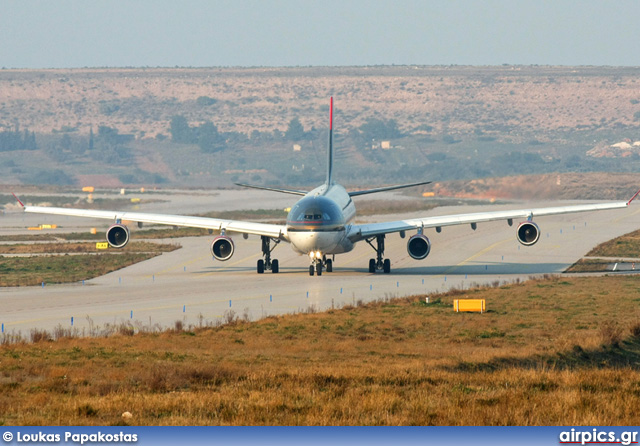 JY-AID, Airbus A340-200, Royal Jordanian