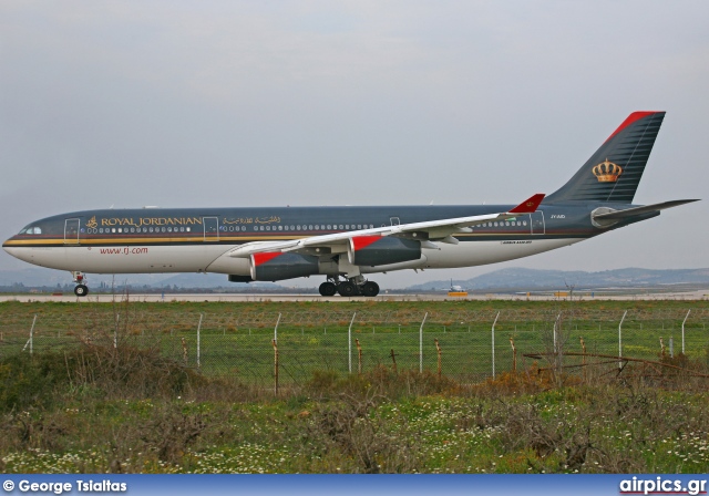 JY-AID, Airbus A340-200, Royal Jordanian