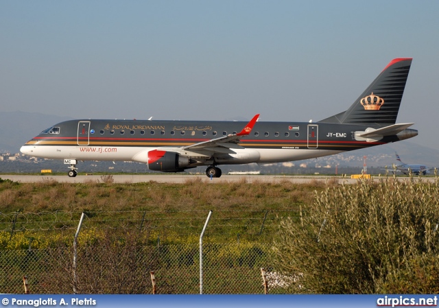 JY-EMC, Embraer ERJ 170-200LR, Royal Jordanian