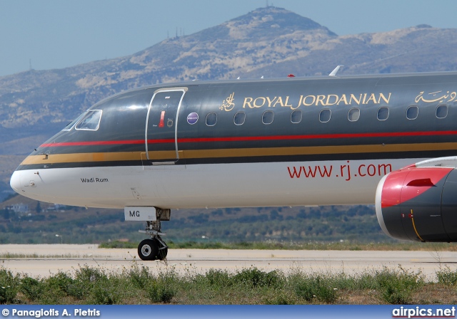 JY-EMG, Embraer ERJ 190-200LR (Embraer 195), Royal Jordanian