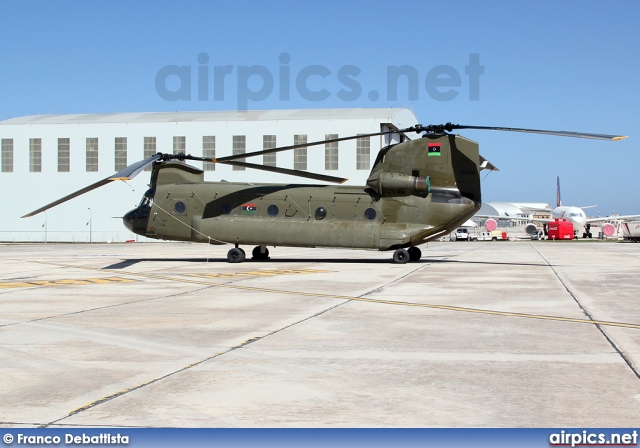 LC010, Boeing CH-47C Chinook, Libyan Air Force