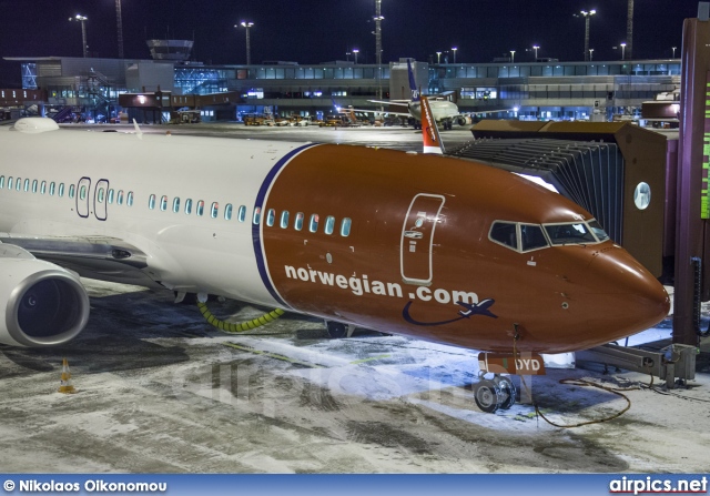 LN-DYD, Boeing 737-800, Norwegian Air Shuttle