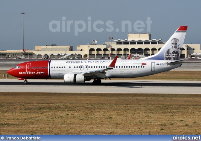 LN-DYU, Boeing 737-800, Norwegian Air Shuttle