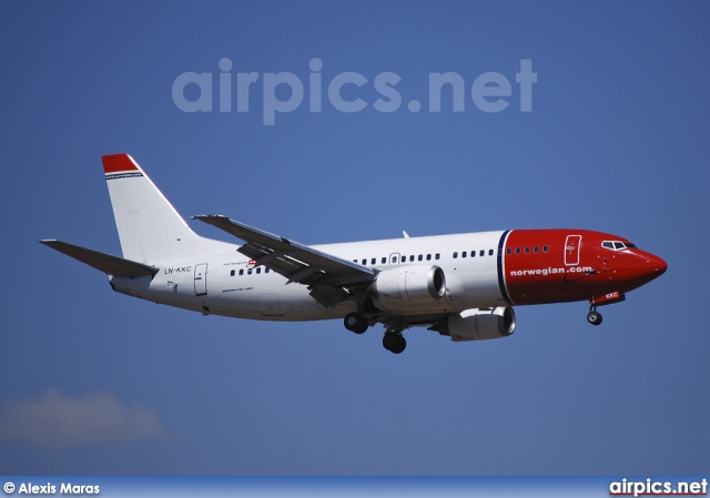 LN-KKC, Boeing 737-300, Norwegian Air Shuttle