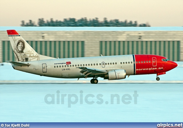 LN-KKL, Boeing 737-300, Norwegian Air Shuttle