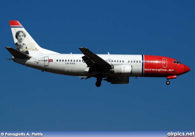 LN-KKN, Boeing 737-300, Norwegian Air Shuttle