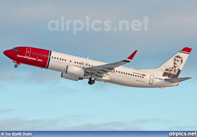 LN-NOF, Boeing 737-800, Norwegian Air Shuttle