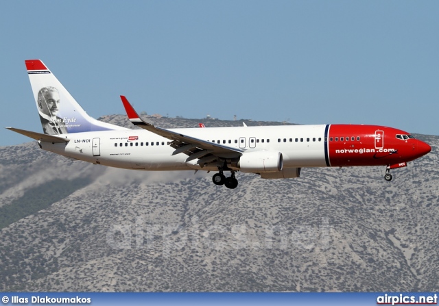 LN-NOI, Boeing 737-800, Norwegian Air Shuttle