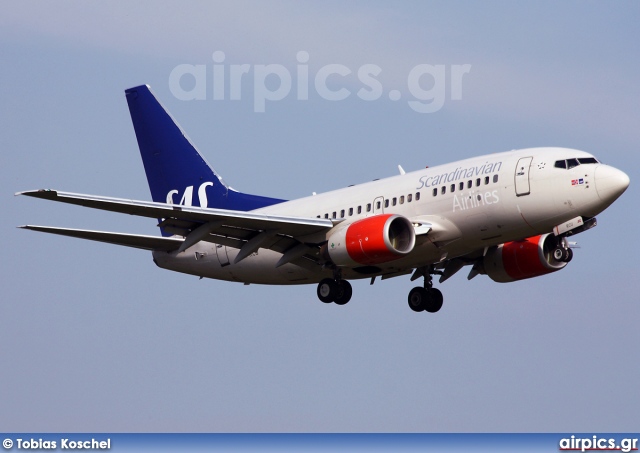 LN-RCU, Boeing 737-600, Scandinavian Airlines System (SAS)