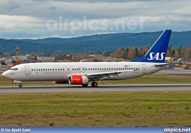 LN-RCX, Boeing 737-800, Scandinavian Airlines System (SAS)