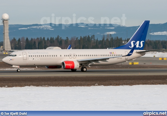 LN-RGD, Boeing 737-800, Scandinavian Airlines System (SAS)