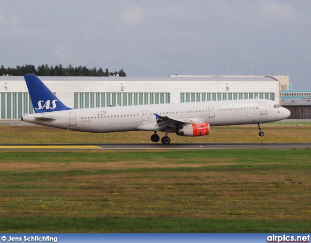 LN-RKK, Airbus A321-200, Scandinavian Airlines System (SAS)