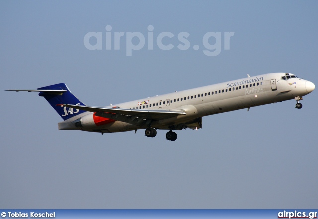 LN-RMU, McDonnell Douglas MD-87, Scandinavian Airlines System (SAS)