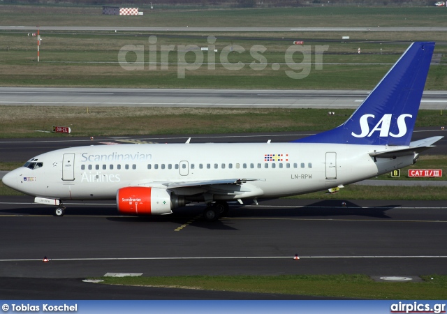 LN-RPW, Boeing 737-600, Scandinavian Airlines System (SAS)