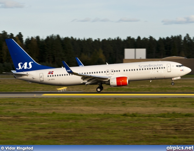 LN-RRG, Boeing 737-800, Scandinavian Airlines System (SAS)