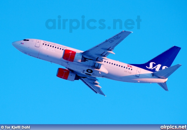 LN-TUD, Boeing 737-700, Scandinavian Airlines System (SAS)