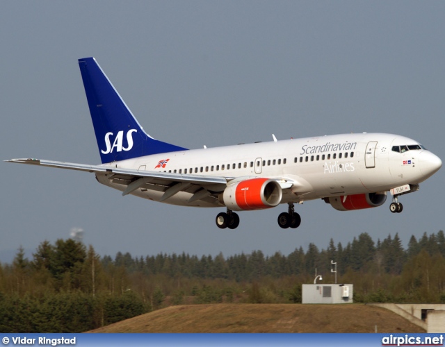 LN-TUH, Boeing 737-700, Scandinavian Airlines System (SAS)