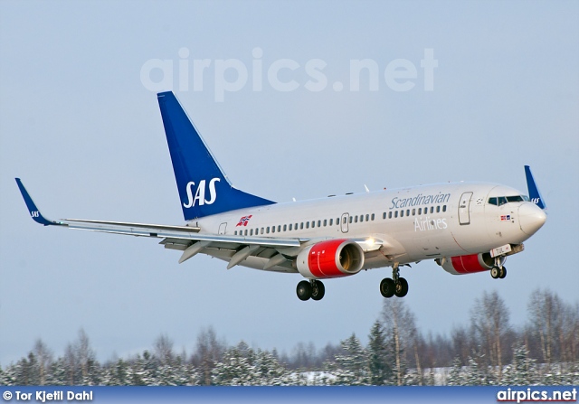 LN-TUL, Boeing 737-700, Scandinavian Airlines System (SAS)