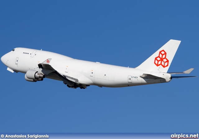 LX-ACV, Boeing 747-400(BCF), Cargolux