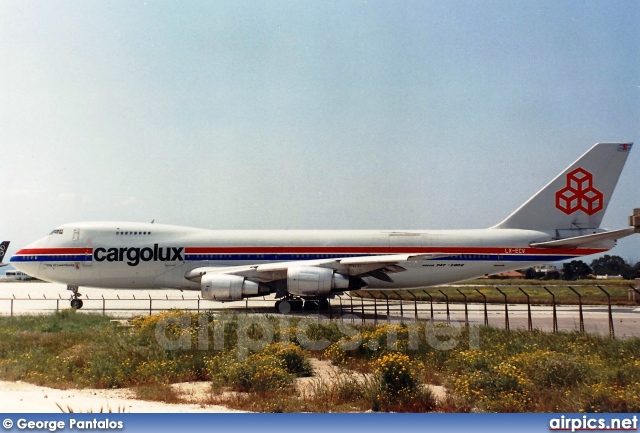 LX-ECV, Boeing 747-200C(SCD), Cargolux