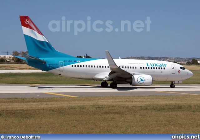 LX-LGR, Boeing 737-700, Luxair