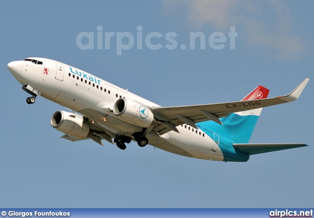 LX-LGS, Boeing 737-700, Luxair