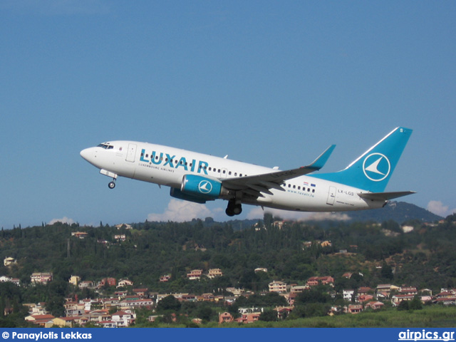 LX-LGS, Boeing 737-700, Luxair