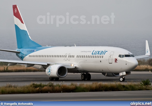 LX-LGU, Boeing 737-800, Luxair