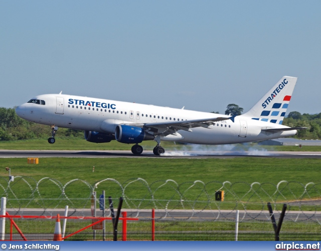 LX-STC, Airbus A320-200, Strategic Airlines