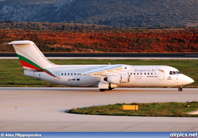 LZ-HBF, British Aerospace BAe 146-300, Bulgaria Air