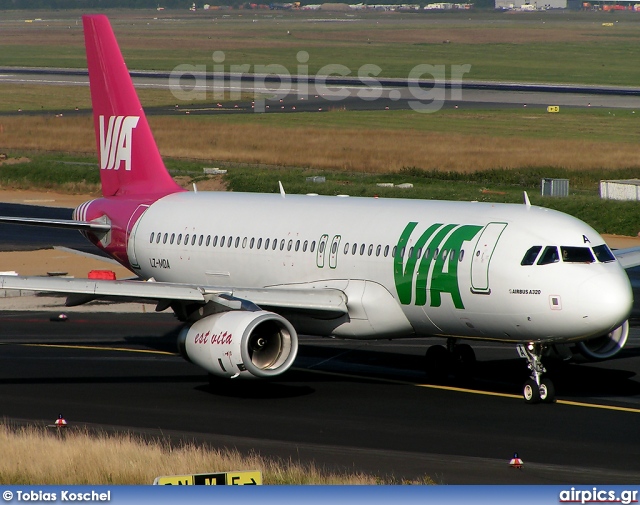 LZ-MDA, Airbus A320-200, Air VIA