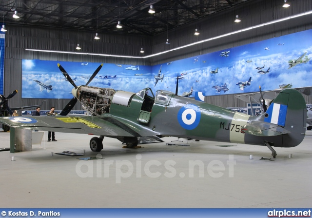 MJ755, Supermarine Spitfire LF9C, Hellenic Air Force