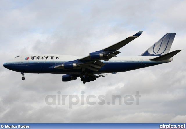 N104UA, Boeing 747-400, United Airlines