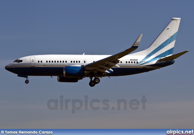 N108MS, Boeing 737-700/BBJ, Private