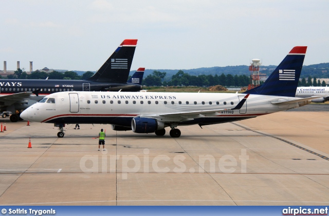 N11HQ, Embraer ERJ 170-200LR, US Airways Express