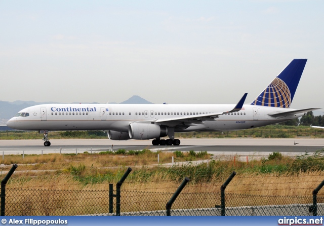 N14107, Boeing 757-200ER, Continental Airlines