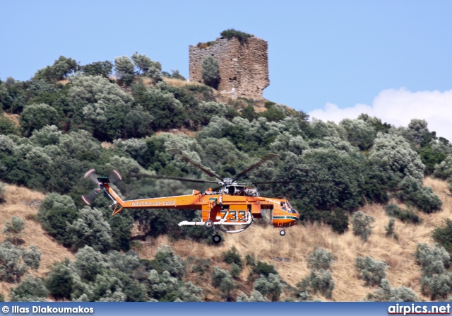 N173AC, Sikorsky S-64-Skycrane, Erickson Air-Crane