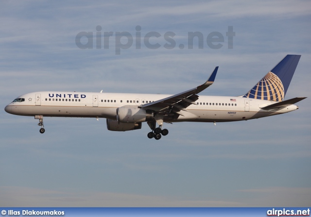 N19117, Boeing 757-200, United Airlines