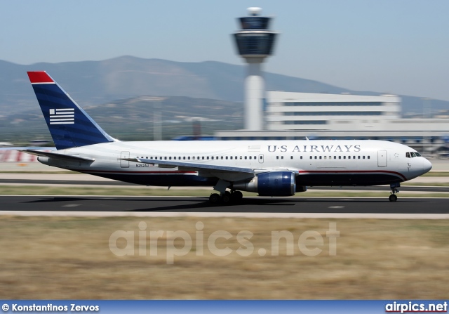 N252AU, Boeing 767-200ER, US Airways