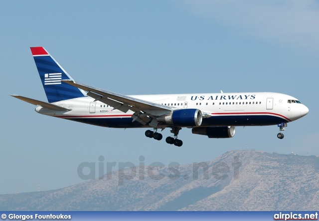 N255AY, Boeing 767-200ER, US Airways